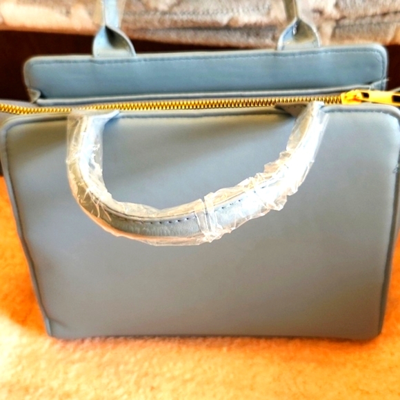 NEW Dusty Blue Hand/Shoulder Bag - Picture 8 of 10